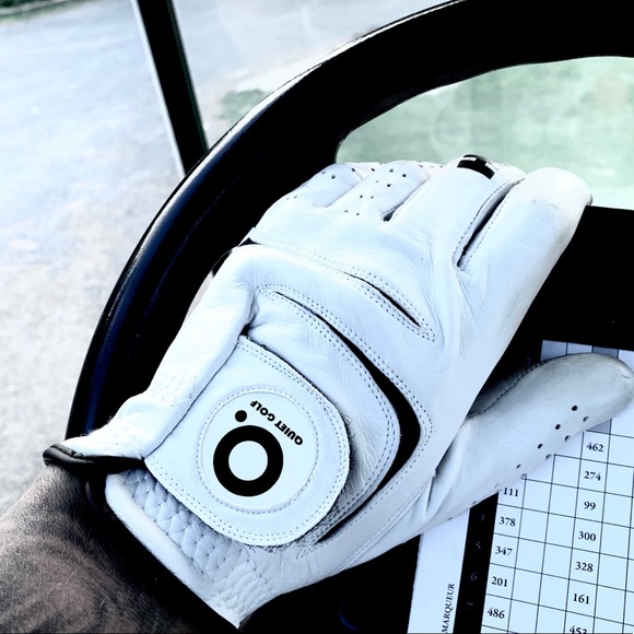 Quiet Golf White SHHHH Golf Glove - Picture 8 of 9